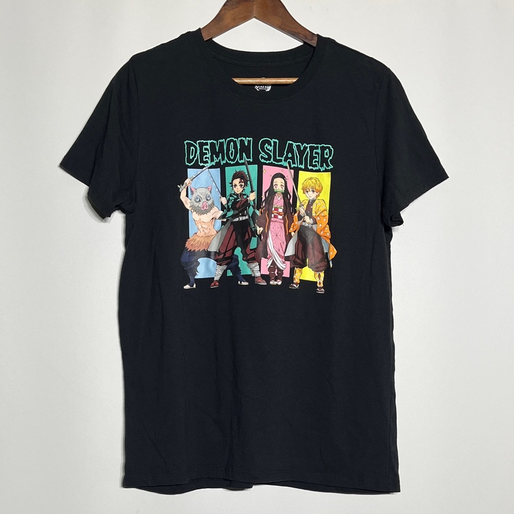 Demon Slayer Black Graphic Tee